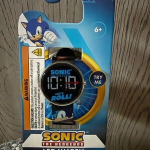 Sonic the Hedgehog Kids LED Watch — Blue